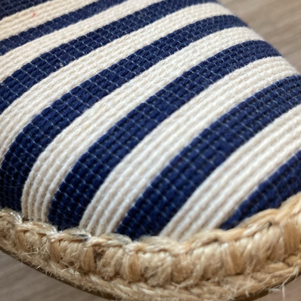 Me too koda coast stripes espadrilles blue cream 7,5 - Picture 13 of 14